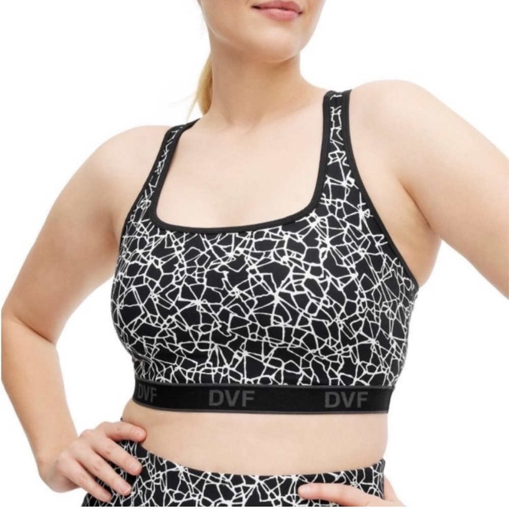 NWOT Diane Von Furstenberg x Target Racerback Sports bra